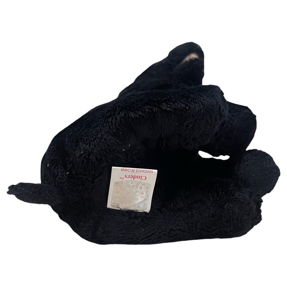 Ty Beanie Baby CINDERS the Black Bear 2000 Collectible Retired Plush Stuffed - Picture 5 of 8